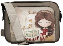 Anekke Schultertasche Muse Greece Bunt Metallic