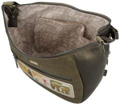 Schultertasche Anekke Muse Griechenland beige braun