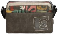 Crossovertasche Anekke Muse Beige bestickt Griechenland