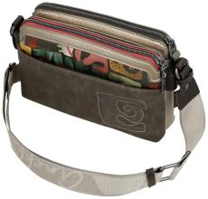 Crossovertasche Anekke Muse Beige bestickt Griechenland