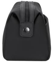 Kapten and Son Kulturbeutel Windsor All Black gummiert