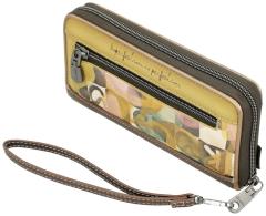 Anekke Longwallet Muse Bloom dunkelbraun Ziparound