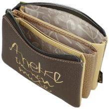 dreigeteilte Münzbörse farbenfroh Anekke Muse Bloom