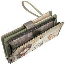 Anekke Longbörse mit Handschlaufe Must Greece Print