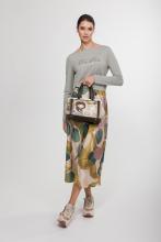 Kurzgrifftasche Anekke Muse Arzttasche beige taupe bestickt Griechenland