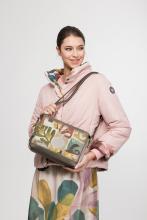 Schultertasche Anekke Muse Amphora bestickt farbenfroh dreigeteilt