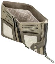 Anekke Börse flexibel Metallic Muse Amphora dunkelbunt RFID 