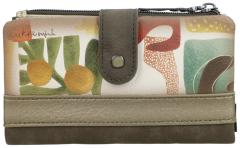 Anekke Börse flexibel Metallic Muse Amphora dunkelbunt RFID 