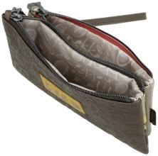 Anekke Etuibörse Muse beige Amphora dunkelbunt Handschlaufe Bronze