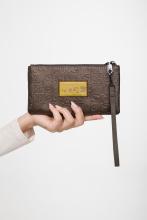 Anekke Etuibörse Muse beige Amphora dunkelbunt Handschlaufe Bronze