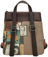 Damenrucksack mit Stickerei Prägung Anekke Muse Amphora 