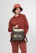 Damenrucksack mit Stickerei Prägung Anekke Muse Amphora 