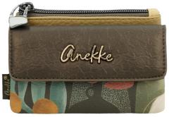 Geldtasche Anekke bronze Muse dunkelbunt Amphora Überschlag Stepp