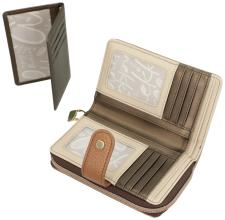 kompakte Anekke Klappbörse farbenfroh antik Muse Amphora Glanz Kartenetui