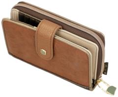 kompakte Anekke Klappbörse farbenfroh antik Muse Amphora Glanz Kartenetui