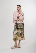 Anekke Umhängetasche Comicprint Griechenland Muse Ziernieten