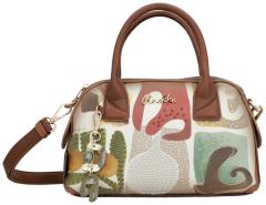 kleine Kurzgrifftasche Anekke bunt Griechenland Muse Amphora