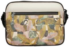 dreigeteilte Umhängetasche braun beige Anekke Muse Bloom 