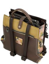 außergewöhnlicher Citybackpack Anekke Muse Bloom beige braun