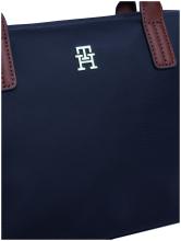 Tommy Hilfiger Kurzgrifftasche Nylon Popette Mini Tote Spaceblue