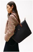 Tommy Hilfiger Shopper Tasche Popette Tote Spaceblue Perlon