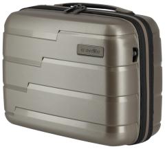 Travelite Air Base Beautycase Champagne Hartschale