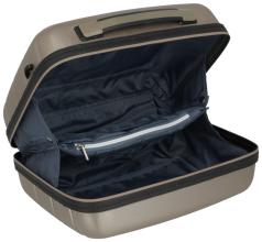 Travelite Air Base Beautycase Champagne Hartschale
