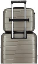 Travelite Air Base Beautycase Champagne Hartschale