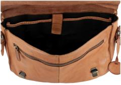 Aktentasche schwarz Vintage Harbour 2nd Ashton gewaschenes Leder