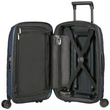 Kabinentrolley Samsonite Attrix S 55cm erweiterbar Steel Blue dunkelblau