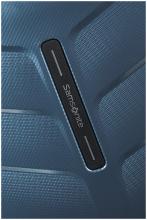 Reisekoffer dunkelblau Samonite Attrix Spinner M 67cm Steel Blue