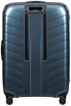 großer Urlaubskoffer Samsonite Attrix Spinner XL 81cm dunkelblau Steel Blue