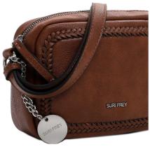 Suri Frey Piggy Schultertasche Camerabag Cognac