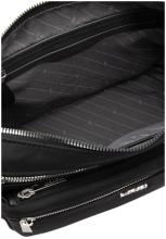 L.Credi praktische Crossover Bag Odeta schwarz Nylon