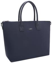 Handtasche L.Credi marine Pura dunkelblau Nylon