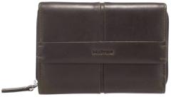 Maitre Damenbörse Diethilde Birkenfeld Seal Brown Rindsfettleder