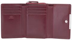 Maitre Belg Lederbörse Damen Dagrete Dark Red