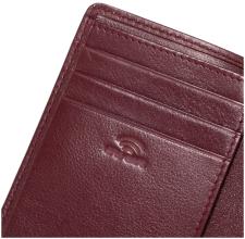 Maitre Belg Lederbörse Damen Dagrete Dark Red