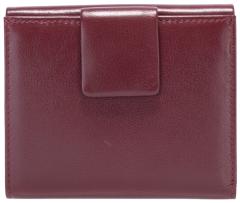 Maitre Belg kompakte Damenbörse mittelgroß Dartrud Dunkelrot