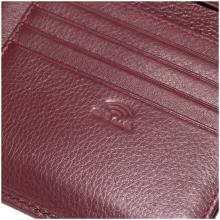 Maitre Belg kompakte Damenbörse mittelgroß Dartrud Dunkelrot