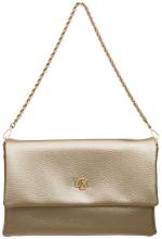 Metallic L.Credi Gold Überschlagtasche Penina vegan Kette