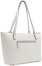 eleganter Shopper L.Credi weiß Michaela nachhaltig Kontrast