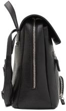 L.Credi Daypack schwarz Ninina klassisch Überschlag Etui