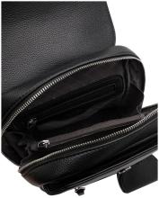 L.Credi Daypack schwarz Ninina klassisch Überschlag Etui