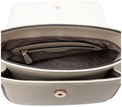 Überschlagtasche L.Credi kompakt Patricia creme Kontrast vegan