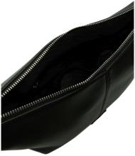 mittelgroße Schultertasche L.Credi schwarz vegan Patricia