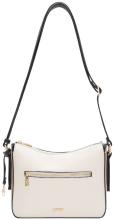 L.Credi Crossover Bag creme Penia braun Bicolor schmal