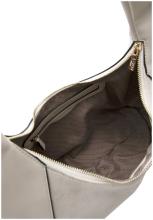 Hobotasche L.Credi creme Palmira modern Velours Kontrast