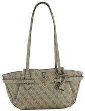 Damentasche Guess Yesba Zierriemen Dark Taupe 