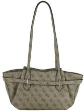 Damentasche Guess Yesba Zierriemen Dark Taupe 